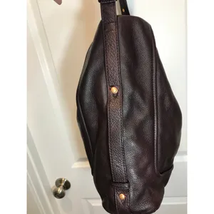 Marc by Marc Jacobs Black Pebbled Leather Hobo Bag EUC thumbnail 4