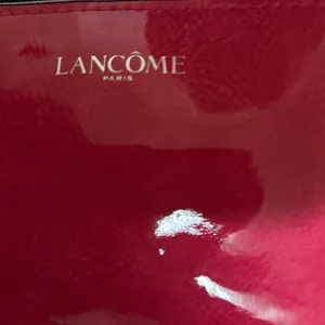 Vibrant Pink Glossy Cosmetic Bag with Zipper Closure— Mothers Day Gift thumbnail 4