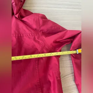 L.L. Bean Women's Vibrant Red Trench Coat thumbnail 9