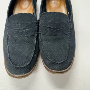 Sperry Black Suede Leather Penny Loafer Flats Womens 10 Classic Comfort Shoes thumbnail 4