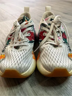 NOBULL Trainer Floral Shoes M7.5 W9 Multicolor Mesh Cross Training Sneakers thumbnail 2