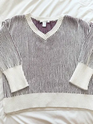 Altar'd State Striped Sweater thumbnail 1