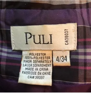 Puli Plaid Jacket Fully Lined with Belt thumbnail 4