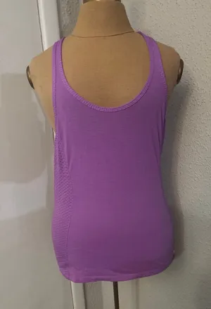 Under Armour Fitted Y Racerback Tank Top S Vented Activewear Athleisure Casual thumbnail 1