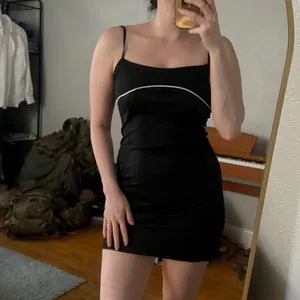 Sporty Black Mini Dress thumbnail 2