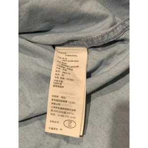 Hollister Button Down Shirt Women XS Blue‎ Denim Chambray Coastal Western 3W2170 thumbnail 5