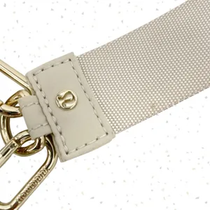 Lululemon Dual Pouch Wristlet Plush Fleece Natural Ivory Gold Cozy Fall Wallets thumbnail 6