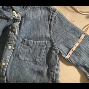 Madewell Chambray Popover Shirtdress Size M thumbnail 7