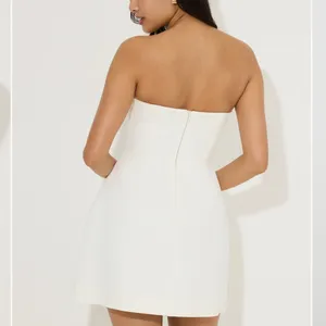 Odd Muse Strapless Dress White Size M thumbnail 4