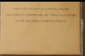 Inspirational GOOD VIBES Pendant Necklace thumbnail 3