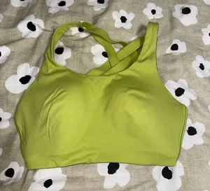 Lululemon Lime Green Sports Bra thumbnail 1