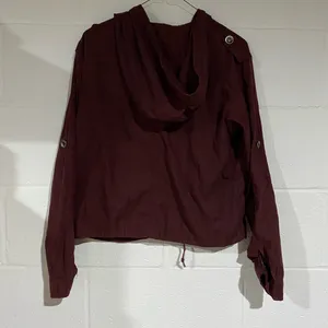 Brandy Melville Maroon Lightweight Jacket thumbnail 2