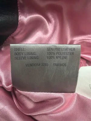 Wilson’s Leather Black Jacket Vintage thumbnail 4