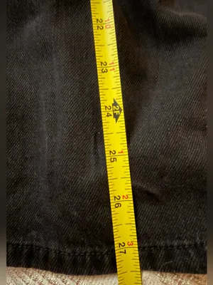 OAT New York Size 12 Black Denim Wide Leg Utility Jumpsuit Tie Waist NWT thumbnail 8