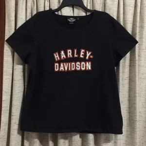 Harley-Davidson Black Short Sleeve Bling T-Shirt - 18-20 thumbnail 1
