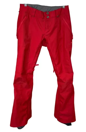 Burton‎ Indulgence Snowboard Pants Ski Winter Red Size Small thumbnail 1