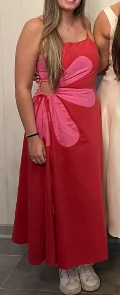 Strut & Bolt Pink Flower Maxi thumbnail 2
