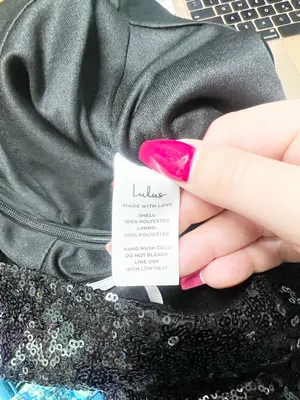 Lulus black sparkly sequin crossover slit mini tank top dress new thumbnail 15