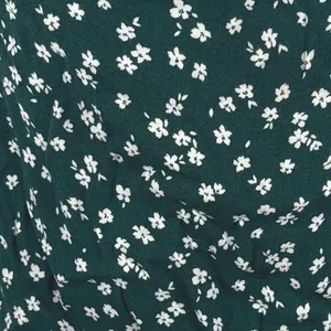 Reformation Green Ditsy Floral Tie Shoulder Smocked Cami Top Women Size 12 Boho thumbnail 3