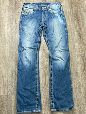 True Religion Straight Leg Big T Jeans thumbnail 1