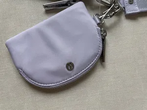 Lululemon Dual Pouch Wristlet *Metallic Wordmark - Faint Lavender thumbnail 4