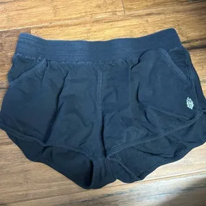 Free people black shorts thumbnail 1
