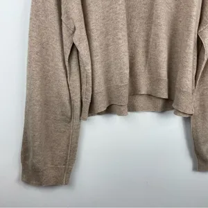 ATM Anthony Thomas Melillo Mock Neck Wool Cashmere Sweater Sz Small thumbnail 10
