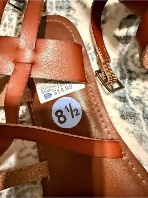 Seven Dials Strappy Sandals in Brown US 8.5 NWT thumbnail 4