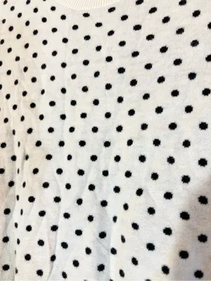 Ralph Lauren Polka-Dot Preppy Cotton-Modal Sweater Vest Size XS thumbnail 6