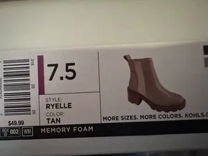 Ankle boots Tan Size 7.5 thumbnail 3