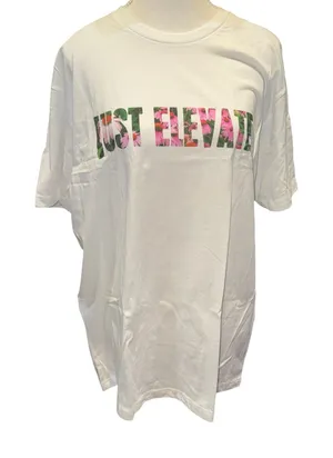 Just elevate tee White Size L thumbnail 1