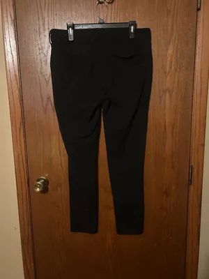 American Eagle Outfitters Women’s Black Solid Jegging Size 14 Regular thumbnail 4