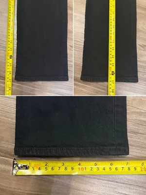 Levi’s Premium Wedgie Straight Ankle Jeans 25 Fits 26x27 Black Sprout $108 thumbnail 9