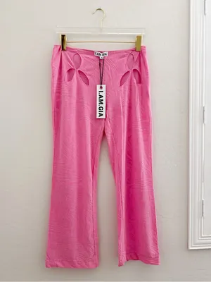 NWT I.AM.GIA Amina Pants in Pink Burnout Size XL thumbnail 2