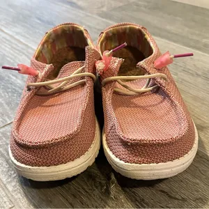 Hey Dude Shoes Wendy Knit 2 Desert Rose Women's Size 6 thumbnail 3
