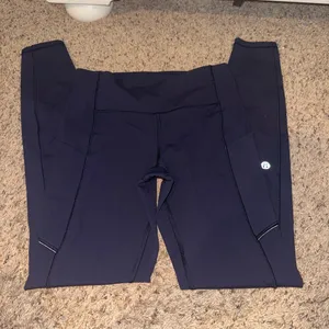 Navy Lulu leggings thumbnail 2