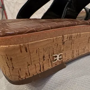 Sam Edelman Cork Wedge Sandals thumbnail 7