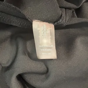 Calvin Klein Black Hi Low Trumpet Sleeveless Stretch Crepe Midi‎ Dress Size 8 thumbnail 13