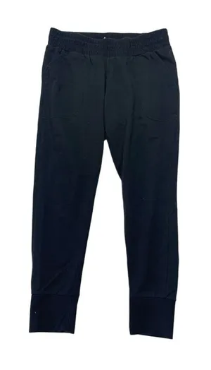FP movement black jogger sweatpants size large women's casual free people relax thumbnail 1
