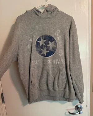 Tennessee hoodie Gray Size L thumbnail 1
