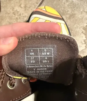 Dr. Martens Jadon Retro Ray Kemble Canvas Platform 8-Eye Boots thumbnail 11