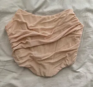 Cream Mesh Corset Pink thumbnail 1