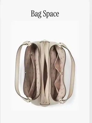 Kate Spade Leila. Leather triple compartment. thumbnail 16