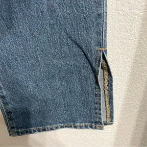 Old Navy Womens Jeans Denim Blue High Rise Curvy OG Loose Slit Ankle Size 6 thumbnail 8