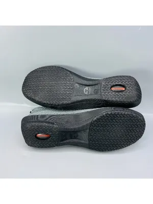 Arcopedico LS Comfort Shoes Womens 10 Gray Knitted Round Toe Casual Lace Up thumbnail 5