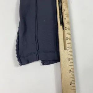Fabletics Pants Womens Small Charcoal Gray Zip Ankle Slim Jogger Pockets Stretch thumbnail 3
