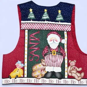 Vintage 90’s Christmas Santa Holiday Present Vest thumbnail 7