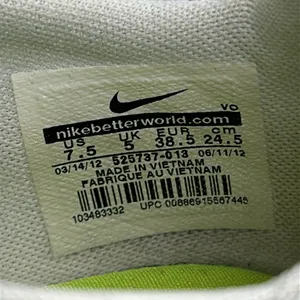 Nike Training In Season TR2 Size 7.5. Light dark gray / green. thumbnail 14