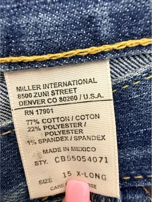 Cruel Girl Women’s 15 X-Long Low Rise Bootcut Jeans Flare thumbnail 3