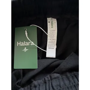 Halara High Waisted Wide Leg Pants Womens Size L Tall Black Viscose Flowy Tall thumbnail 4